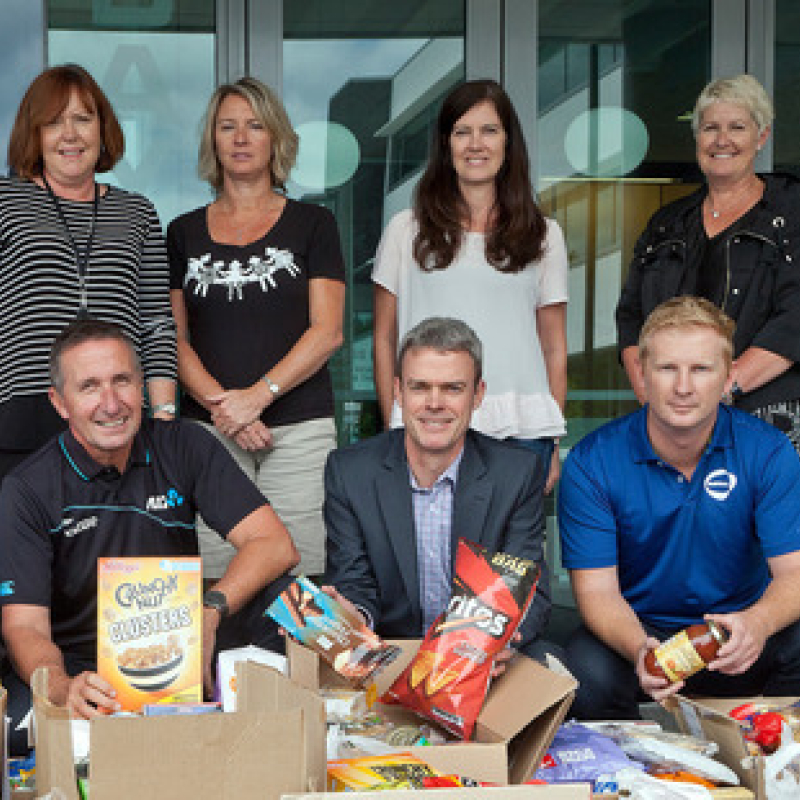 Businesses unite for Tauranga Foodbank